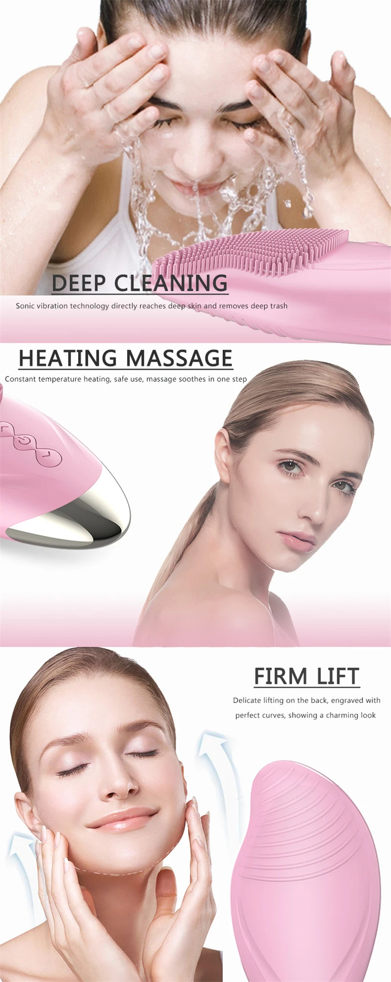 Facial Massager Cleansing Brush