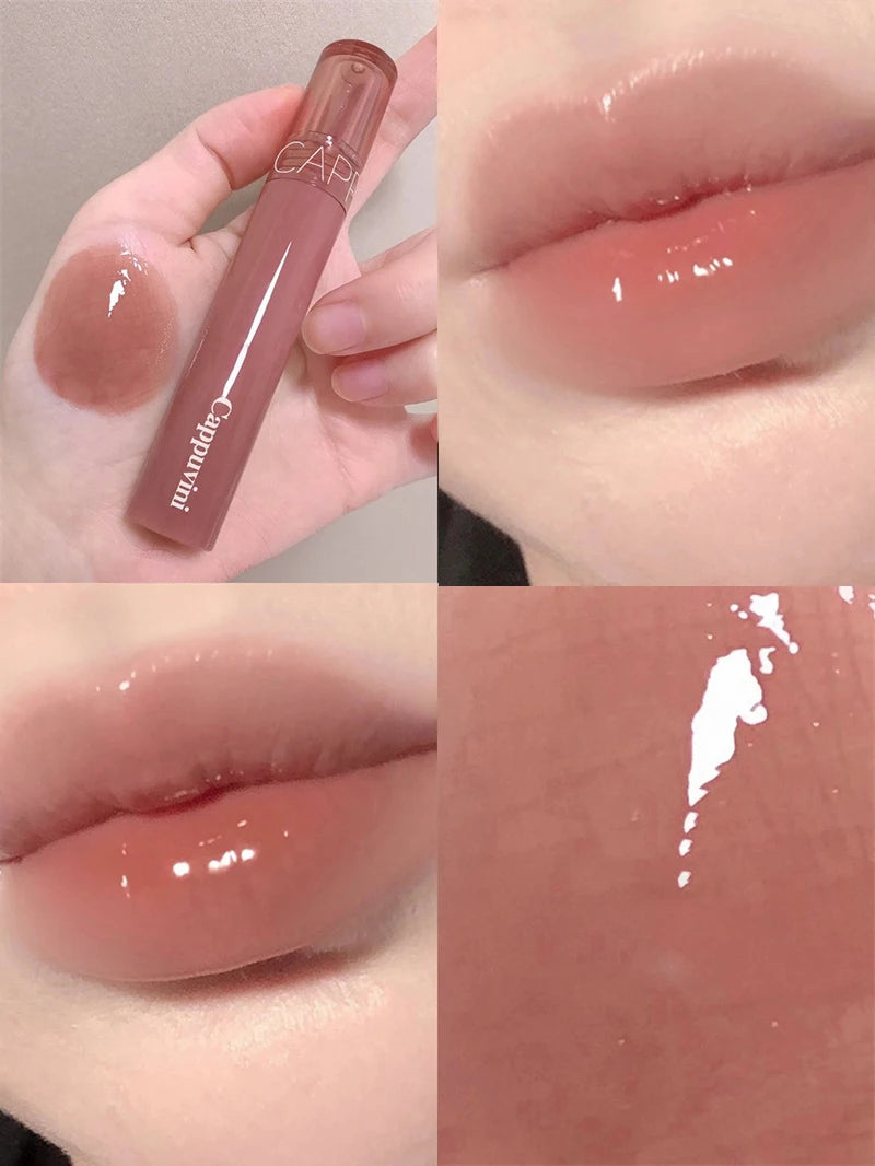 Waterproof Mirror Jelly Lip Gloss