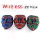 Wireless Halloween Neon LED Mask