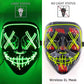 Wireless Neon LED Purge Mask Glow