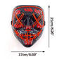 Wireless Halloween Neon LED Mask