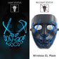 Wireless Neon LED Face Mask