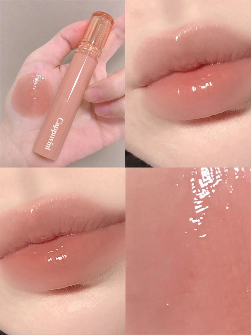 Waterproof Mirror Jelly Lip Gloss