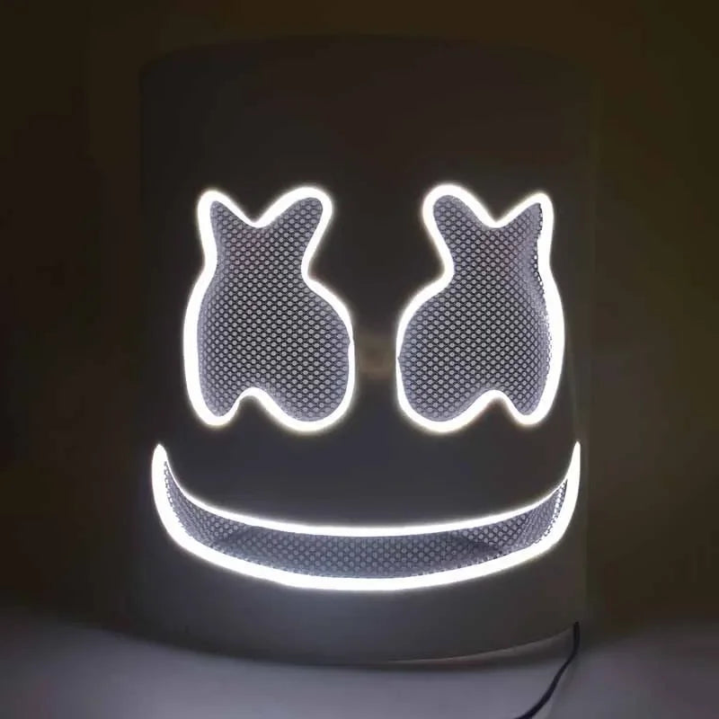 DJ Music Festival Halloween Led Head Mask