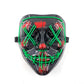 Wireless Halloween Neon LED Mask