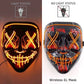 Wireless Halloween Neon LED Mask