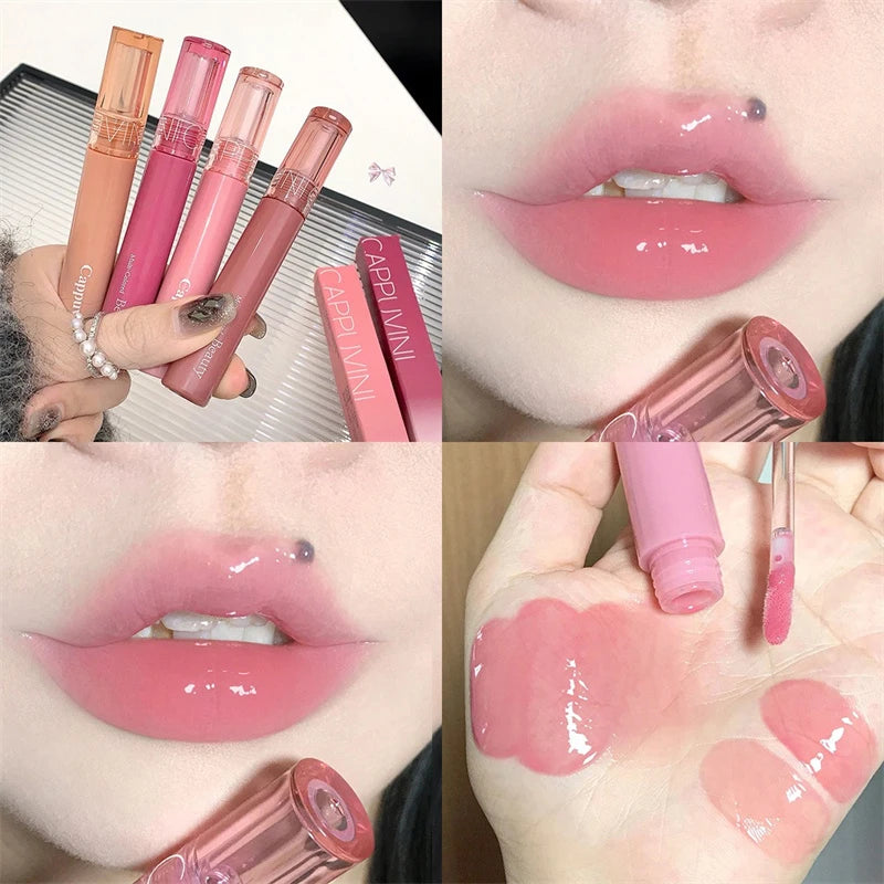 Waterproof Mirror Jelly Lip Gloss