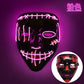 Wireless Halloween Neon LED Mask