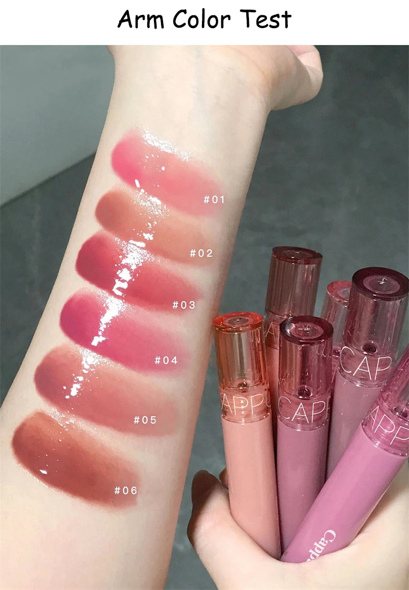 Waterproof Mirror Jelly Lip Gloss