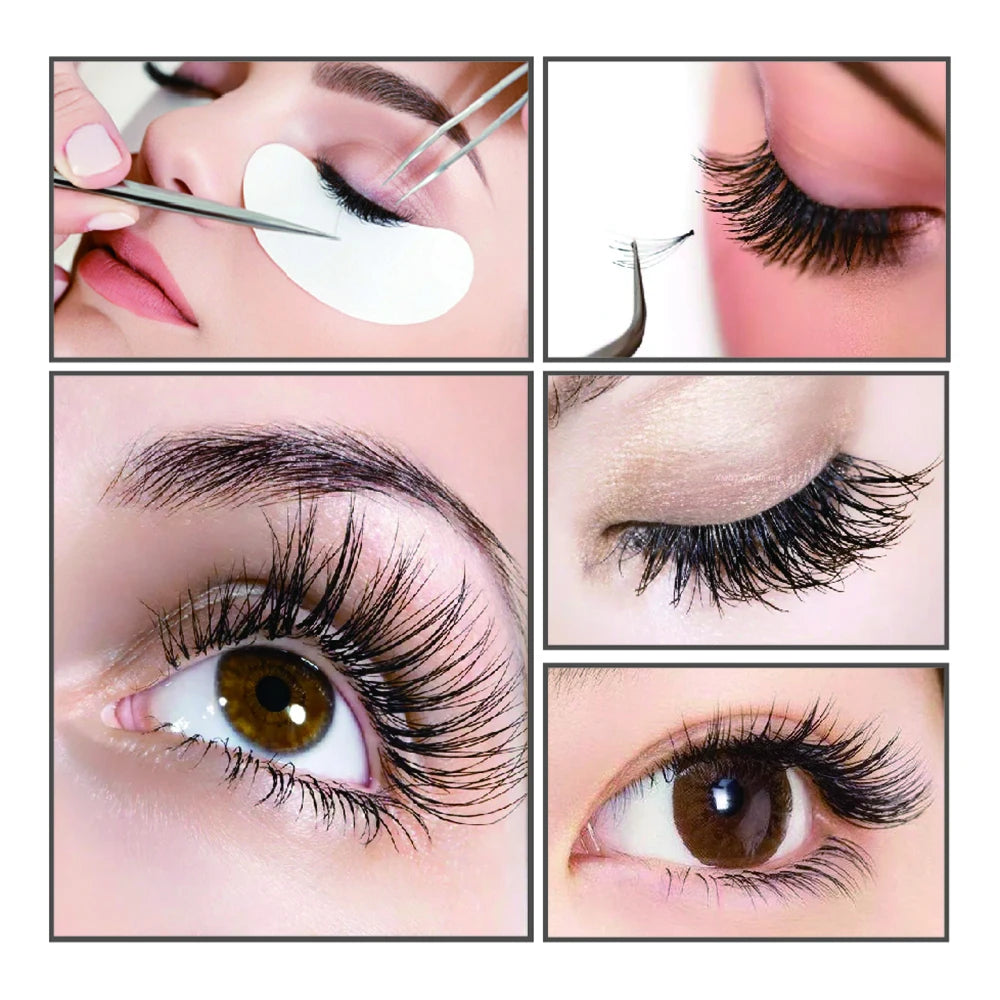 100 pairs Hydrogel Eyelash Pad