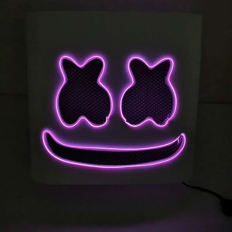 DJ Music Festival Halloween Led Head Mask